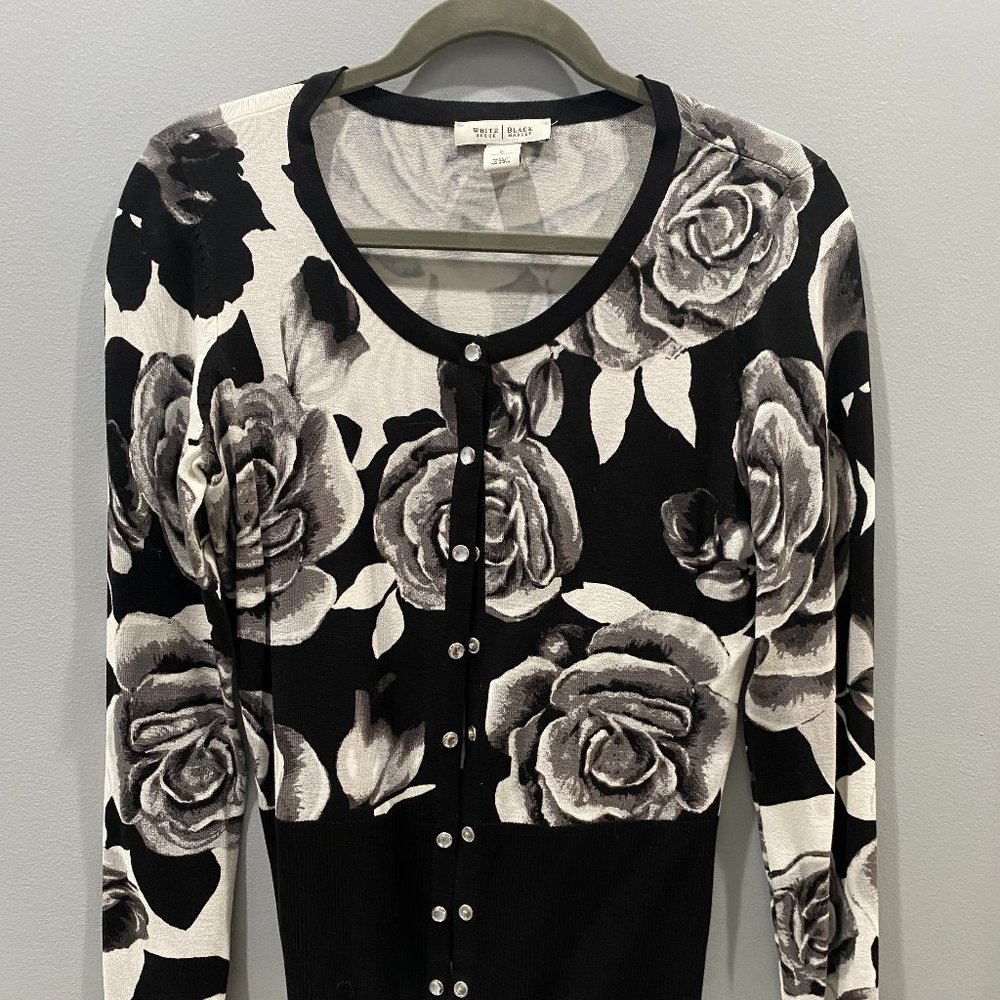 White House Black Market cardigan, tank, top 3 pack S